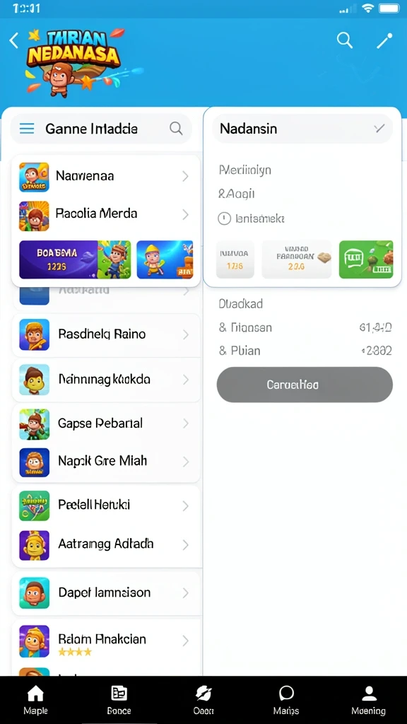 Tampilan antarmuka yang ramah pengguna.