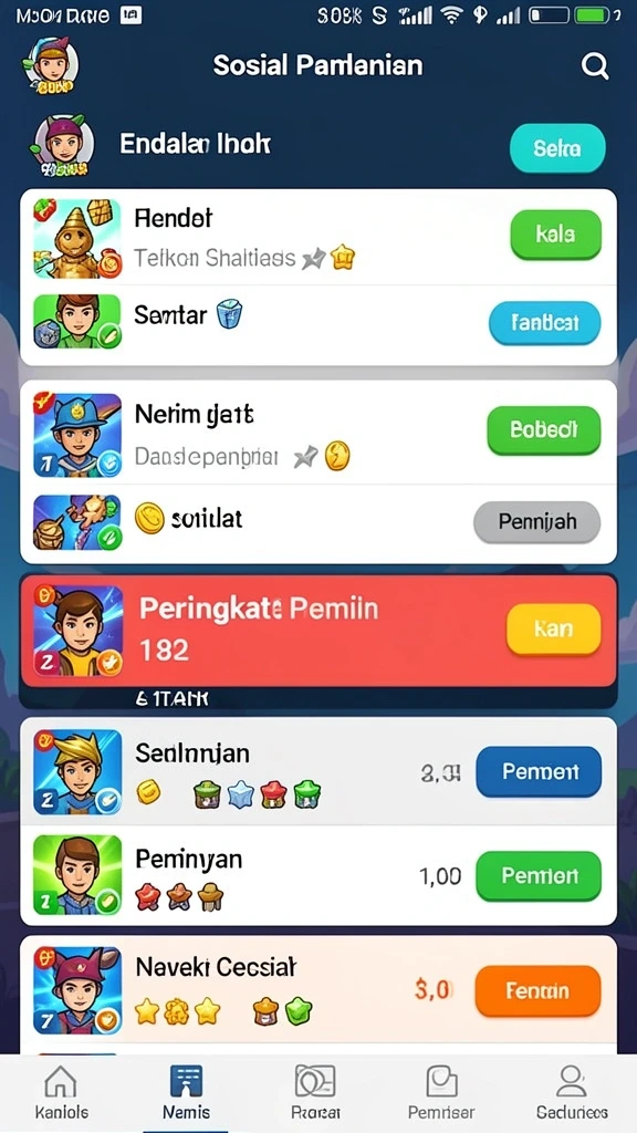 Misi yang beragam dan menantang untuk diselesaikan.