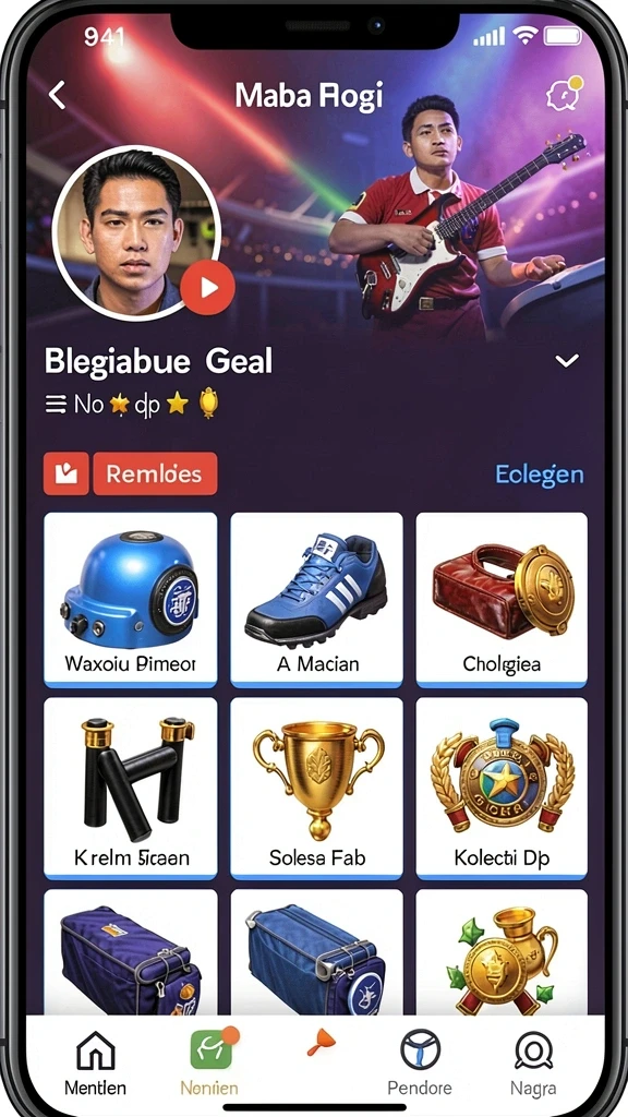 Gulungan slot yang penuh warna dan beragam tema.