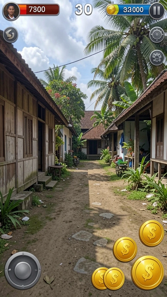 Tangkapan layar karakter dengan kemampuan unik.
