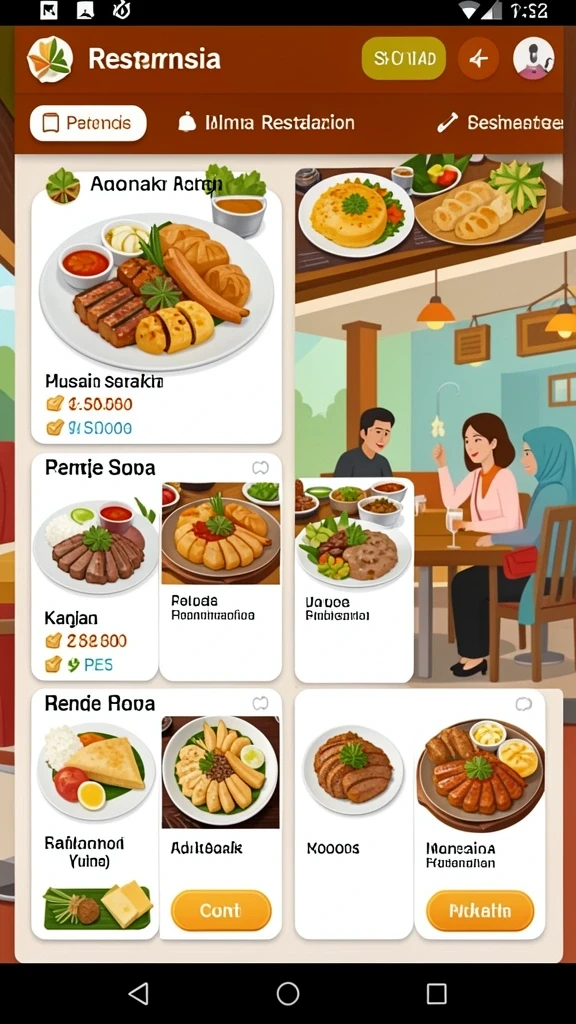 Tampilan antarmuka BENTO4D yang modern dan menarik.