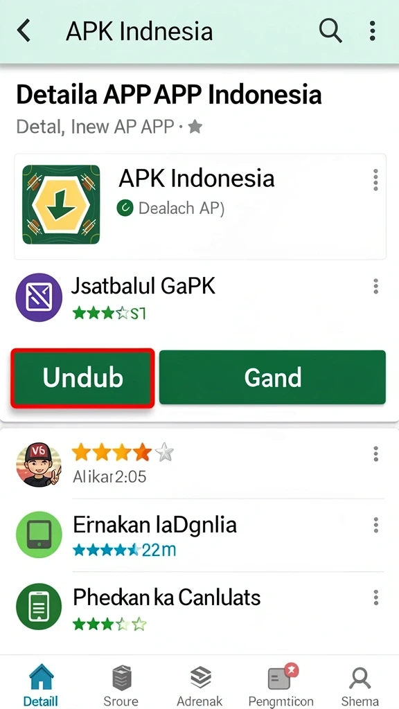 Screenshot ini menunjukkan berbagai misi yang tersedia untuk dimainkan.