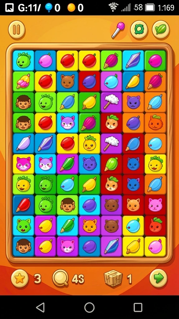 Visual karakter yang unik dan penuh warna membuat game semakin menarik.