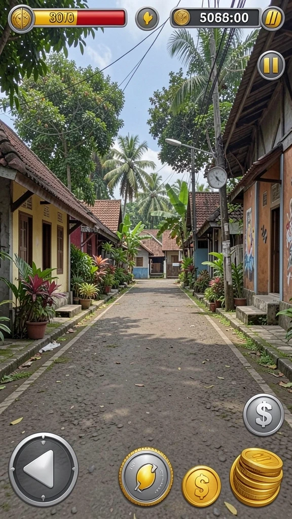 Tampilan grafik permainan slot yang menggugah selera.