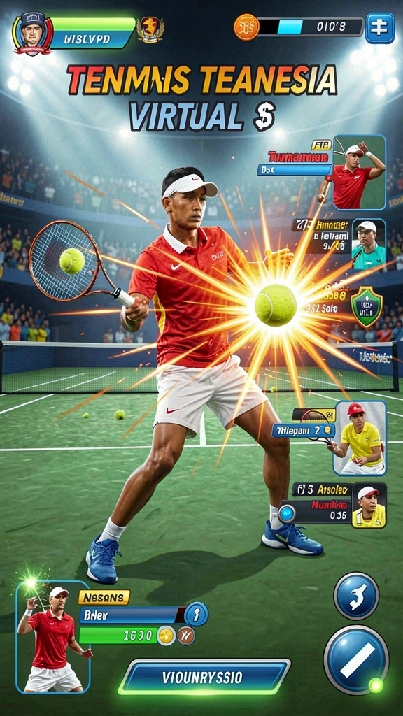Screenshot tampilan leaderboard yang menunjukkan peringkat pemain.