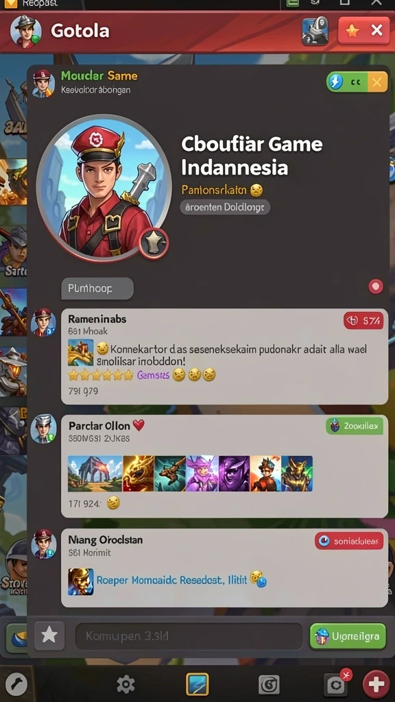 Tampilan awal DMD686 yang menarik.
