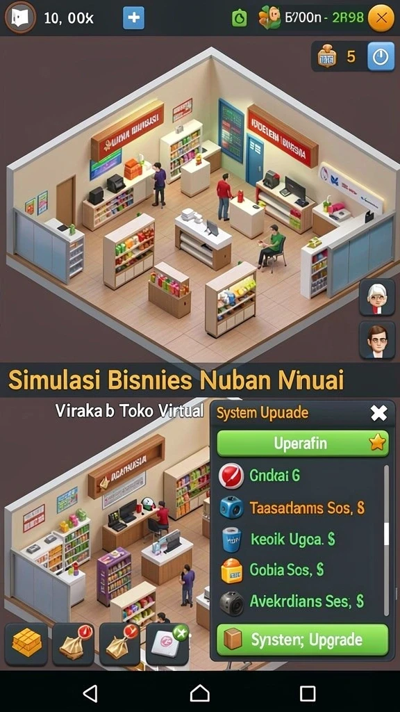 Cuplikan aksi pertarungan yang menegangkan.