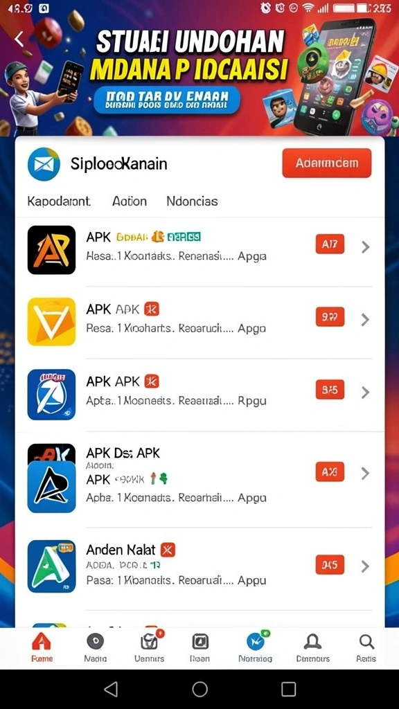 Tampilan antarmuka yang user-friendly.