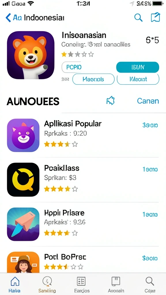 Level yang menantang dan penuh aksi.