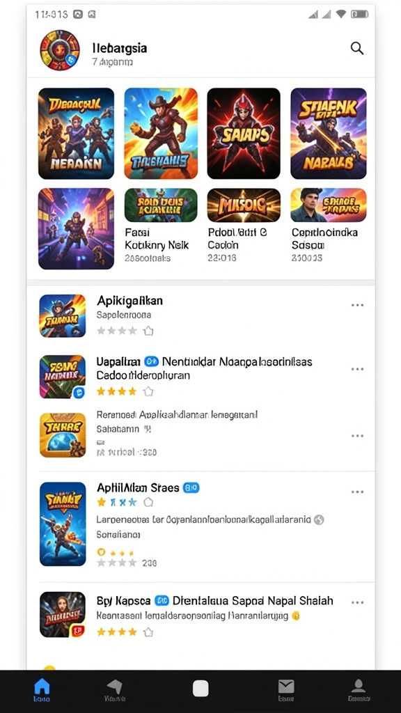 Tampilan antarmuka yang ramah pengguna.