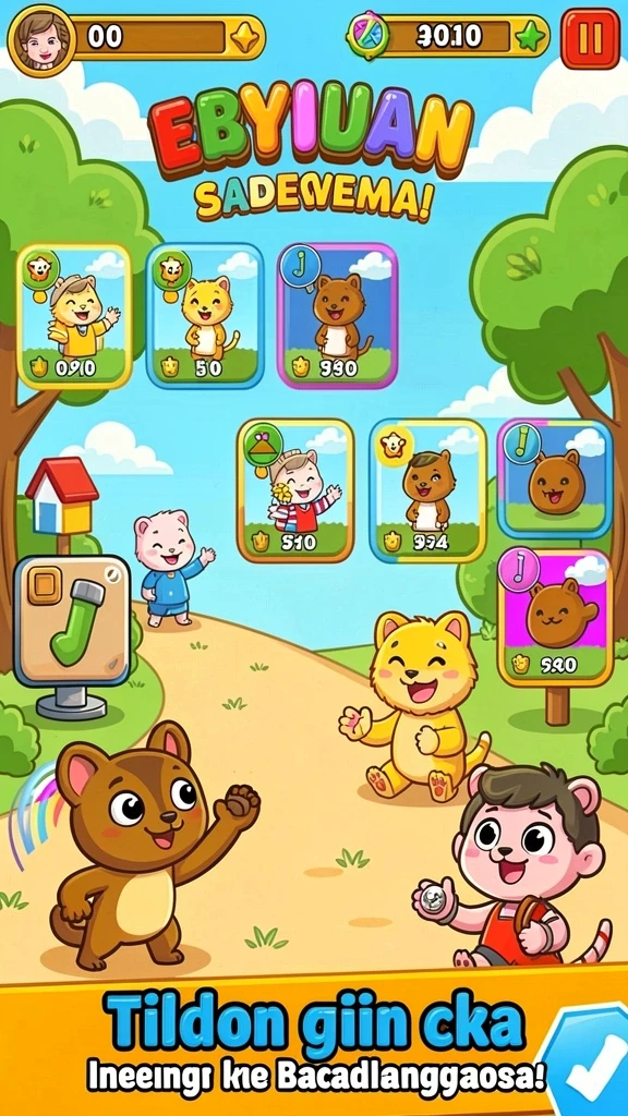 Screenshot ketiga menampilkan interaksi pemain saat bermain secara multiplayer.