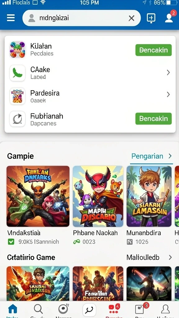 Karakter utama dengan desain menawan.