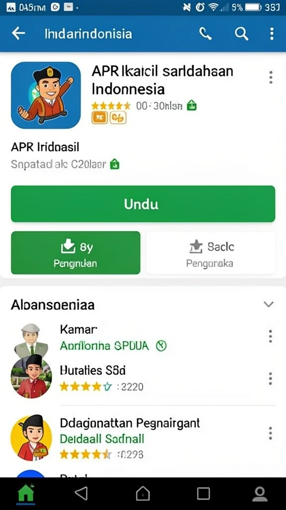 Menampilkan karakter utama di dunia yang megah.