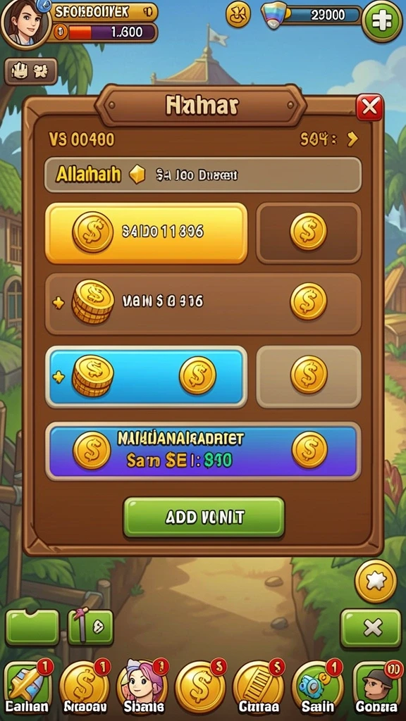 Screenshot menampilkan tampilan antarmuka permainan yang menarik.