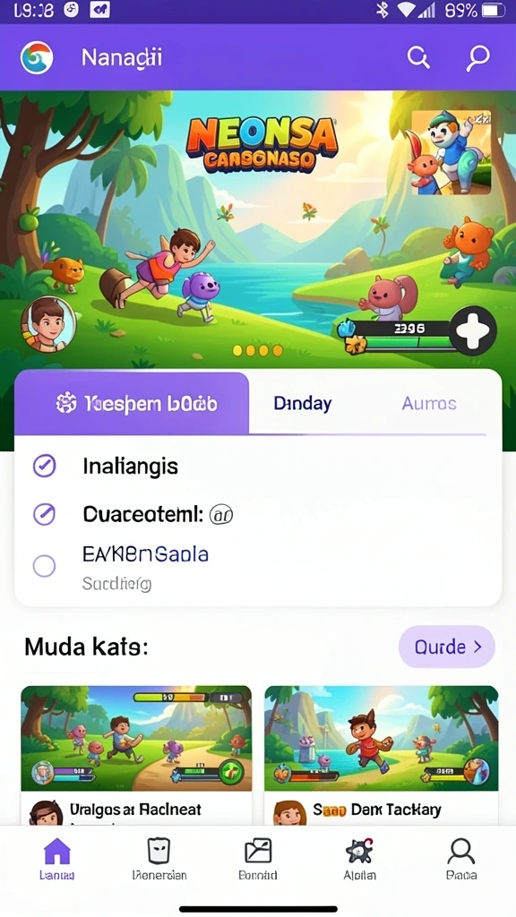 Tampilan antarmuka yang menarik dan mudah dinavigasi.