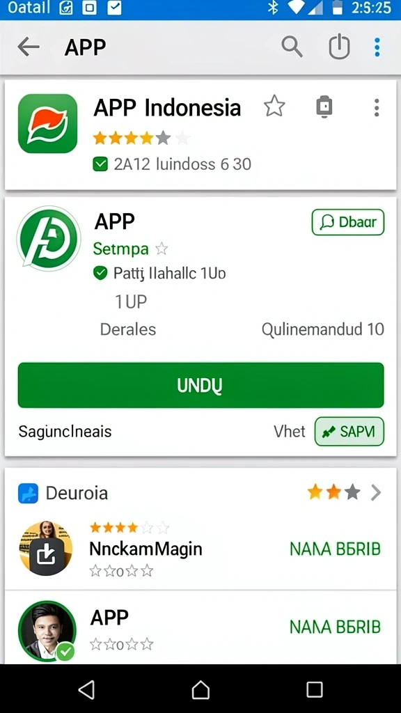 Kompetisi seru dengan teman secara online.