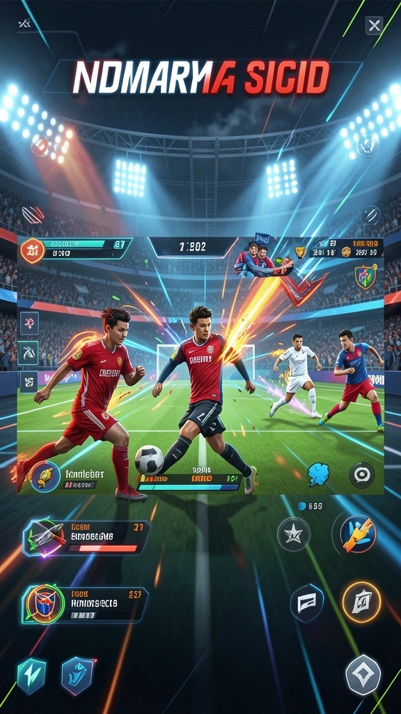 Fitur sosial memungkinkan interaksi antar pemain dengan mudah.