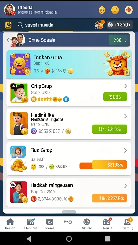 Lihat grafis menawan dari lokasi memancing baru.