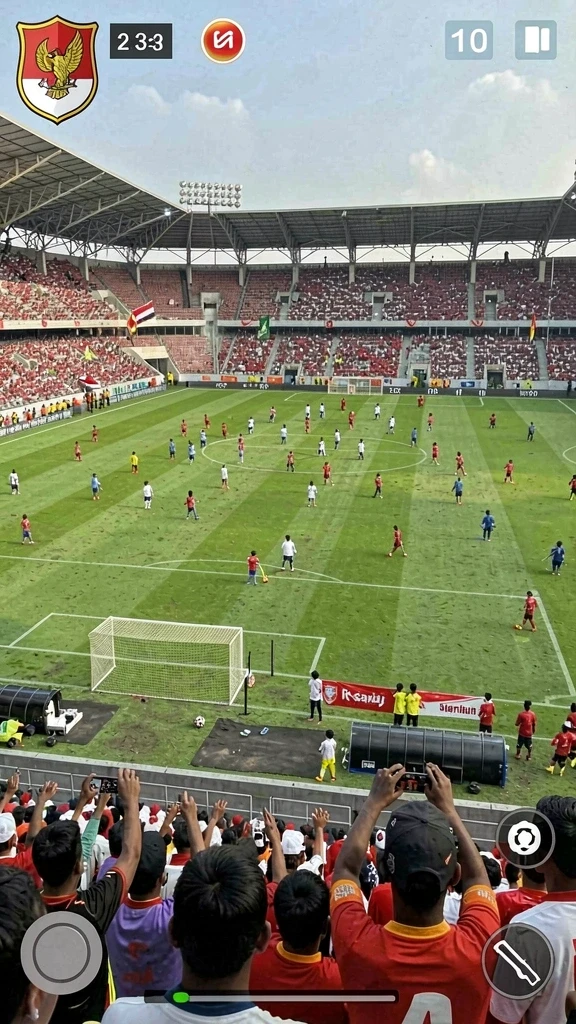 Tampilan awal yang menarik dengan karakter yang beragam.