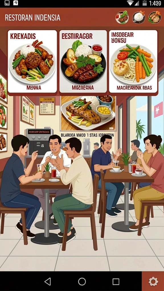 Grafis yang memukau dan detail yang menawan.