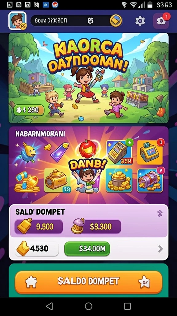 Sistem keamanan yang menjaga data pemain tetap aman.