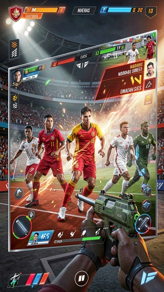 Tangkapan layar dari gameplay yang mendebarkan.