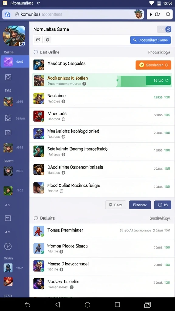 Tampilan antarmuka yang menarik dan user-friendly.