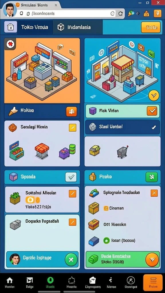 Tantangan harian untuk meningkatkan kemampuan menabung.