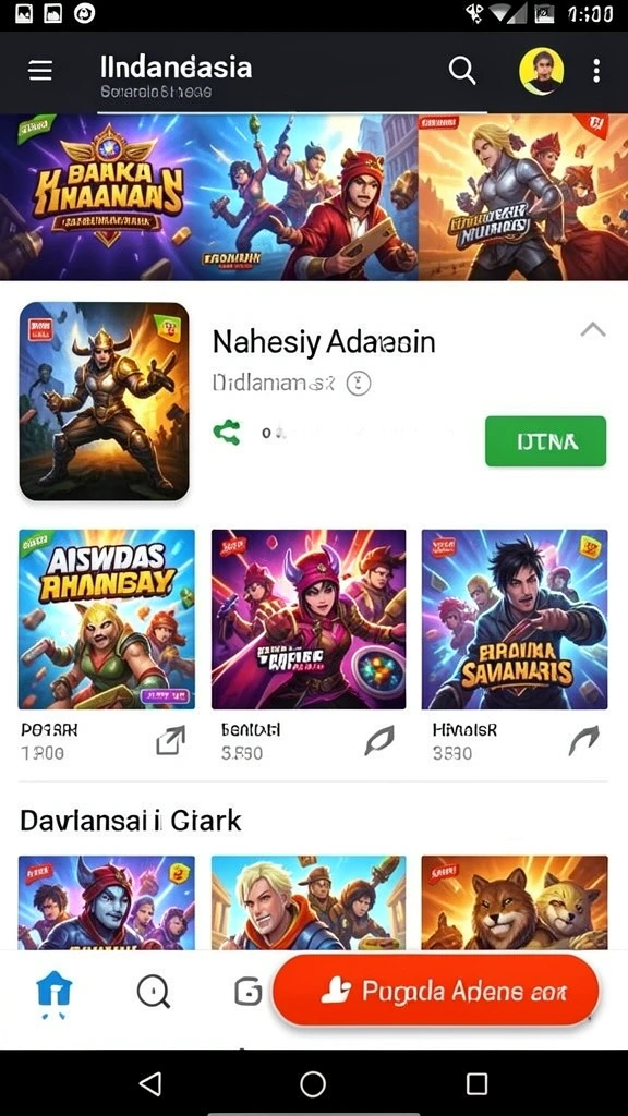Antarmuka menu yang mudah digunakan.