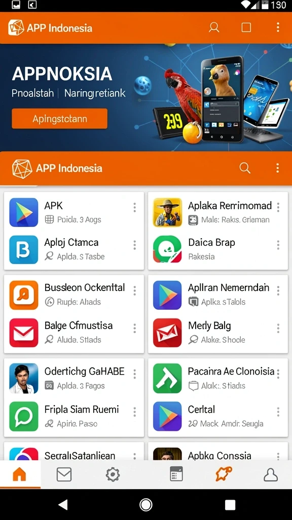 Tampilan antarmuka yang menarik dan mudah digunakan.