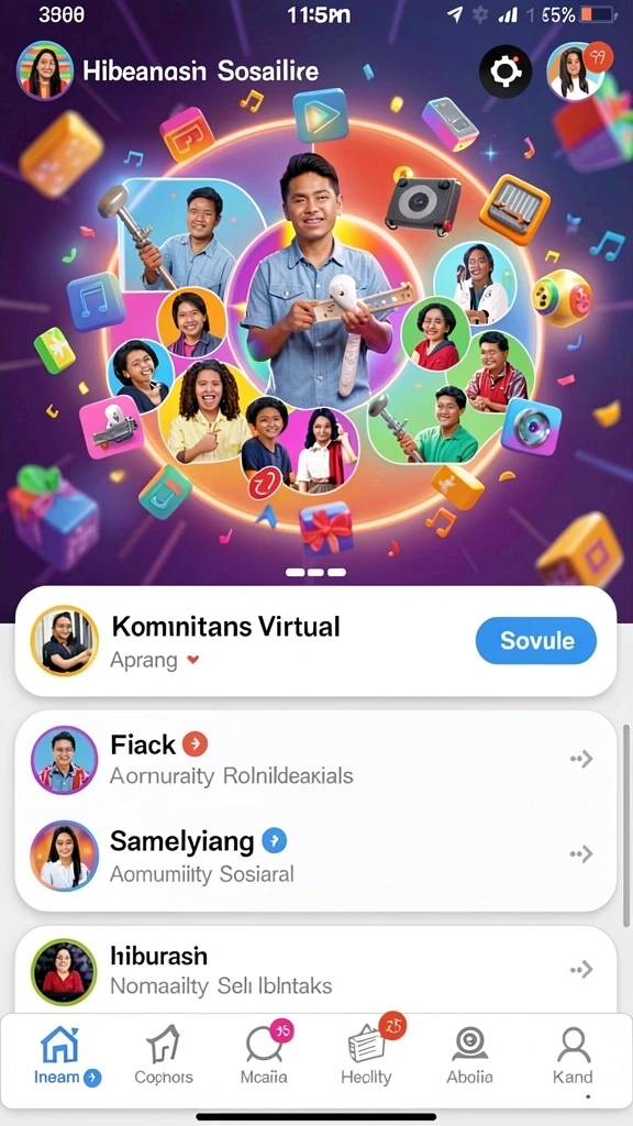Level dengan berbagai tantangan menanti Anda.