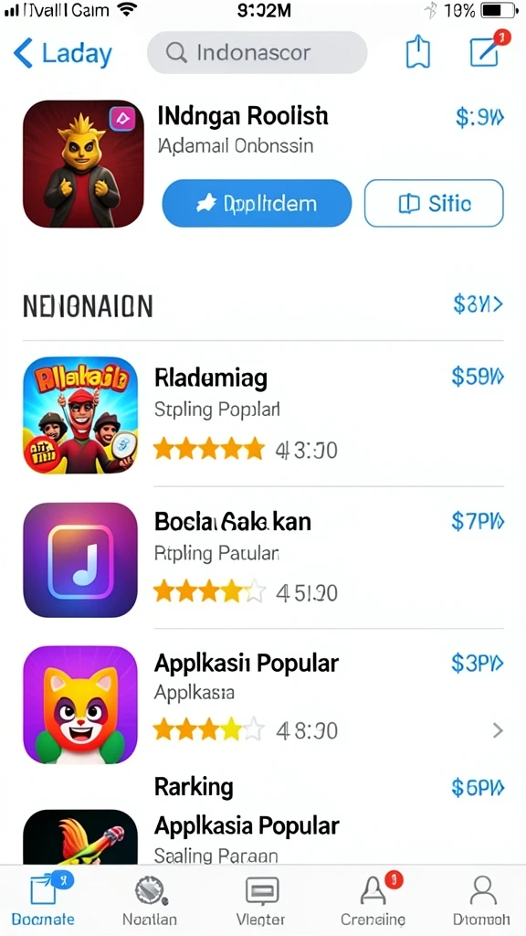 Tampilan antarmuka yang menarik dan intuitif.