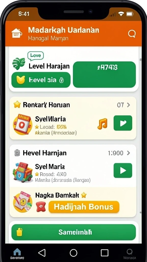 Banyak pilihan tema slot yang seru.