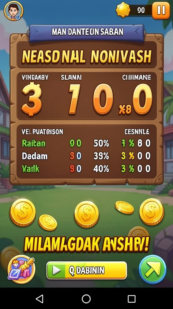 Tampilan menu utama SR777 yang menarik dan intuitif.