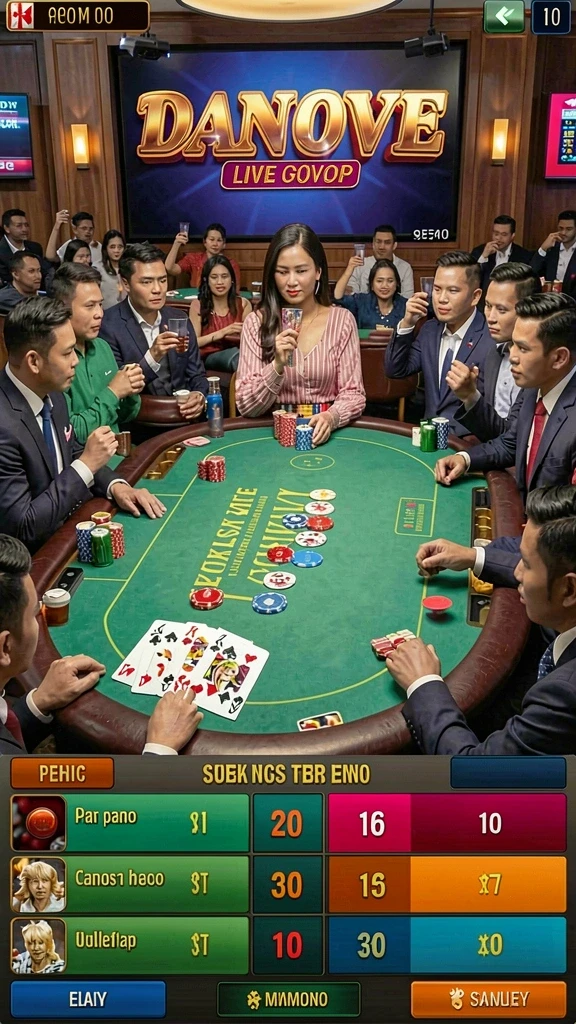 Fitur live chat untuk interaksi antar pemain.
