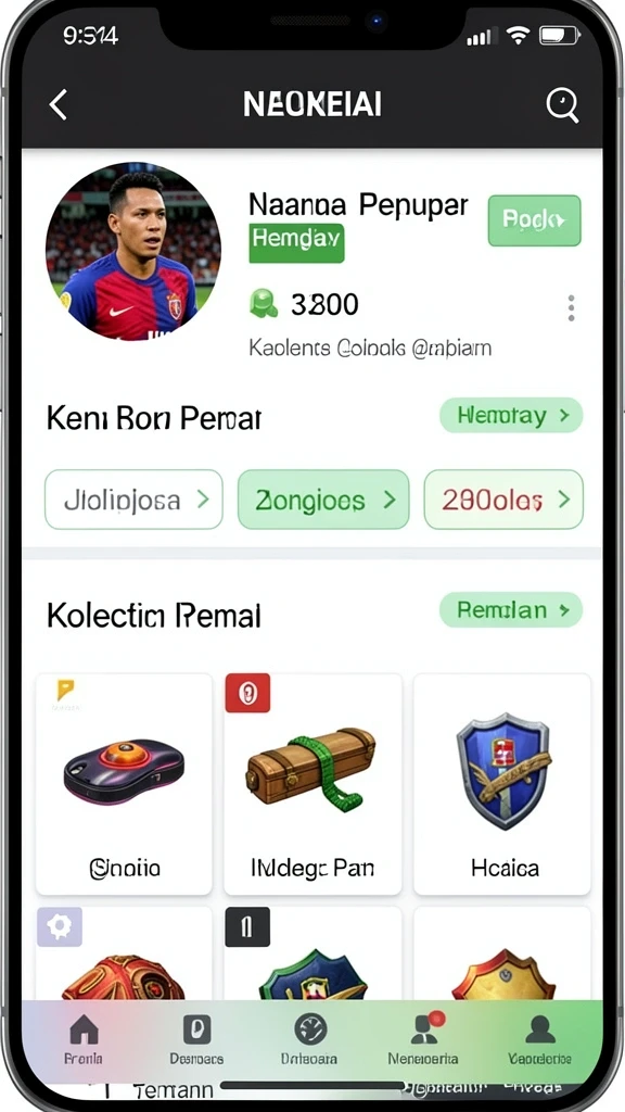 Tampilan awal SURYA898 yang menarik.