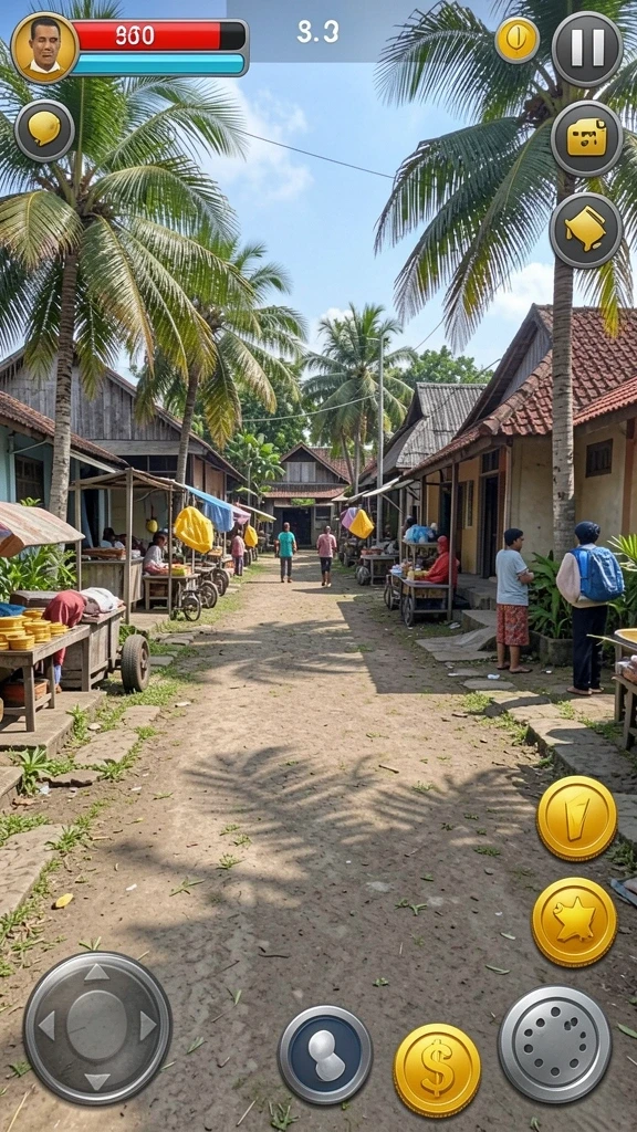 Mode permainan yang seru dan menantang.