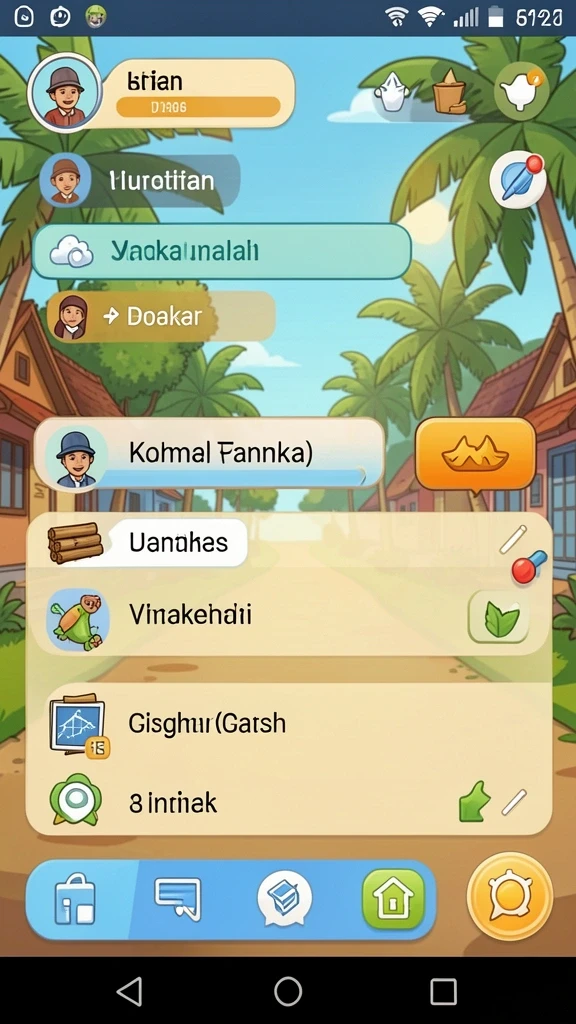 Tampilan antarmuka yang ramah pengguna.
