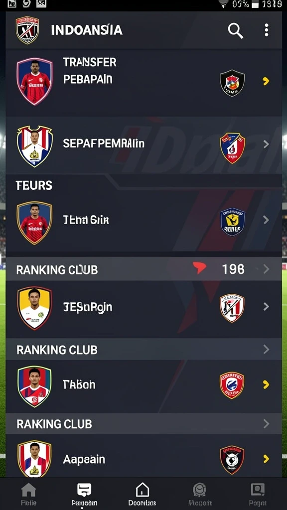 Screenshot menunjukkan tampilan antarmuka utama WASLOT.