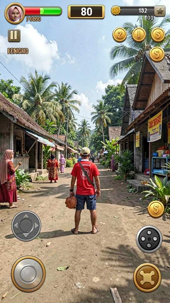 Tampilan antarmuka yang user-friendly.
